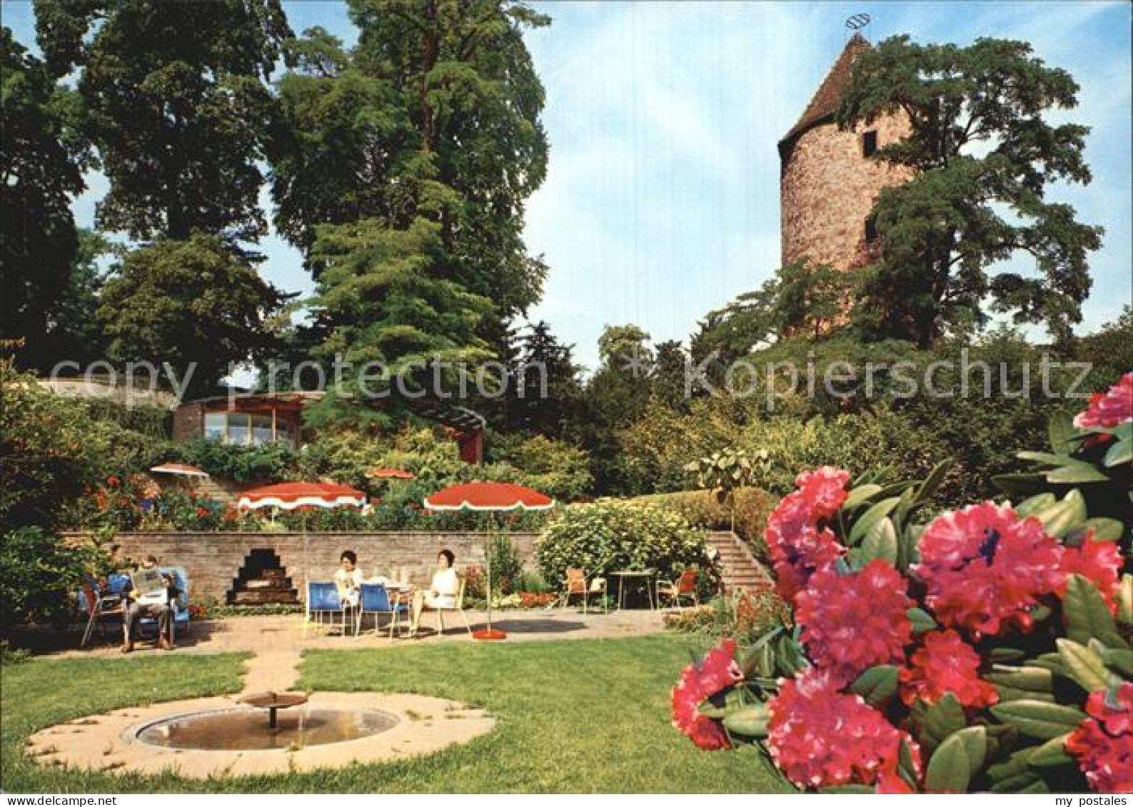 72504957 Weinheim Bergstrasse Ruhe Lesegarten Schlosspark Weinheim - Weinheim