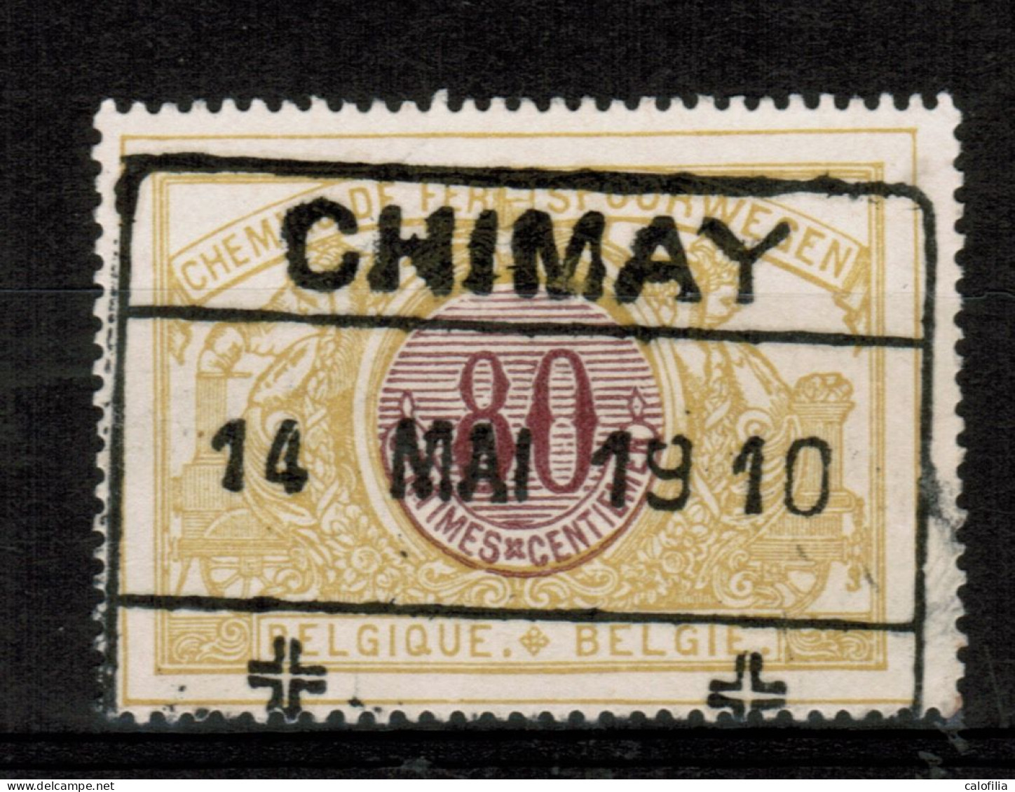 Chemins De Fer TR 39, Obliteration Centrale, CHIMAY - Used