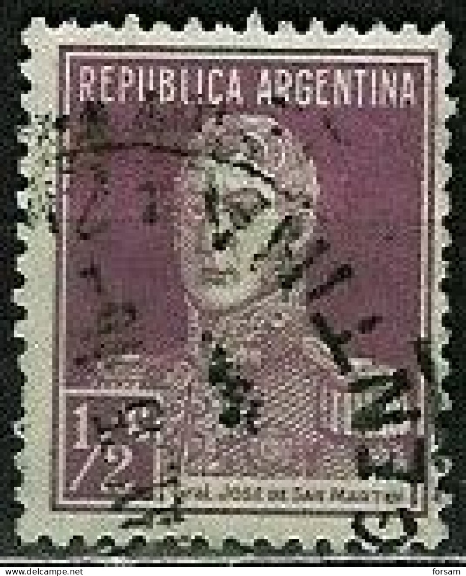 ARGENTINA..1923..Michel # 268...used. - Oblitérés