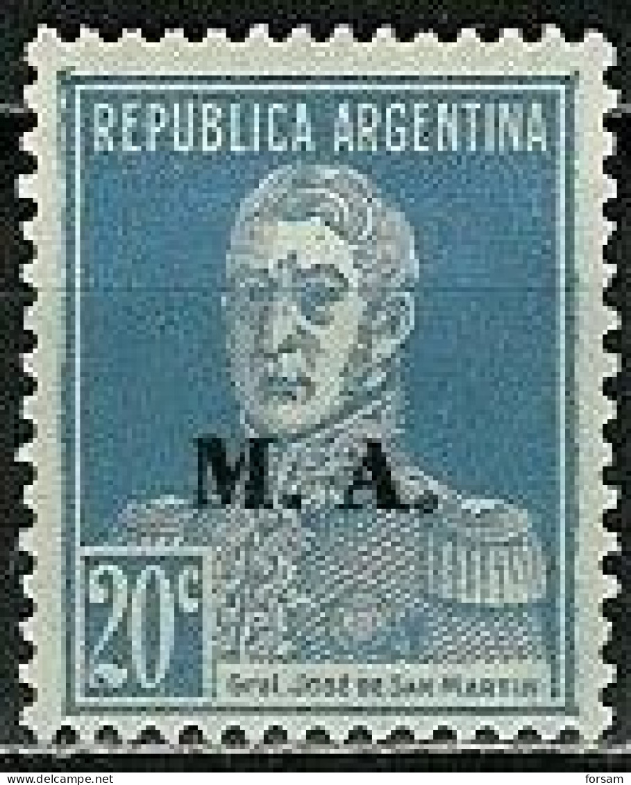 ARGENTINA..1923..Michel # I A 276...MH. - Unused Stamps