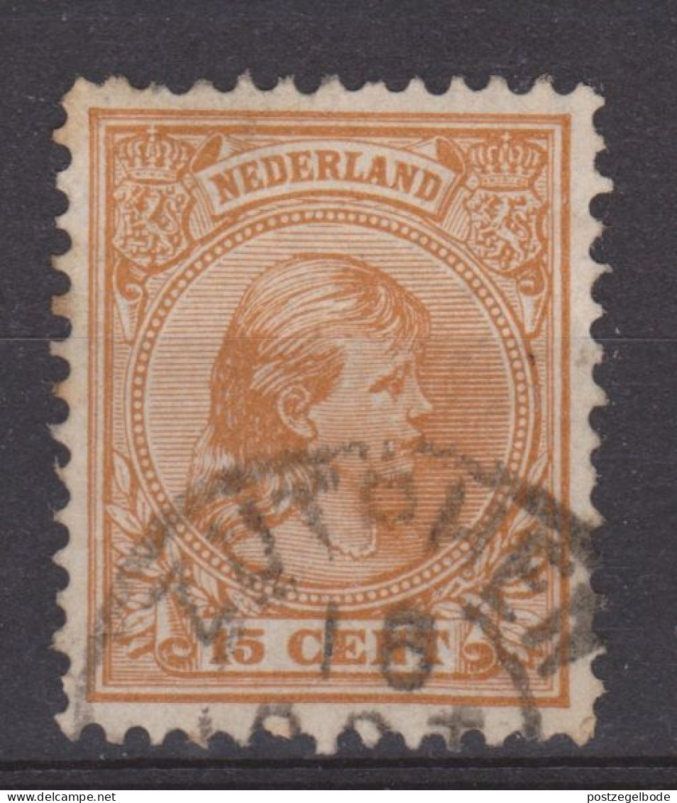 Nederland Netherlands Pays Bas Niederlande Holanda 39 CANCEL ZUTPHEN Kleinrond ; Wilhelmina 1891 - Used Stamps