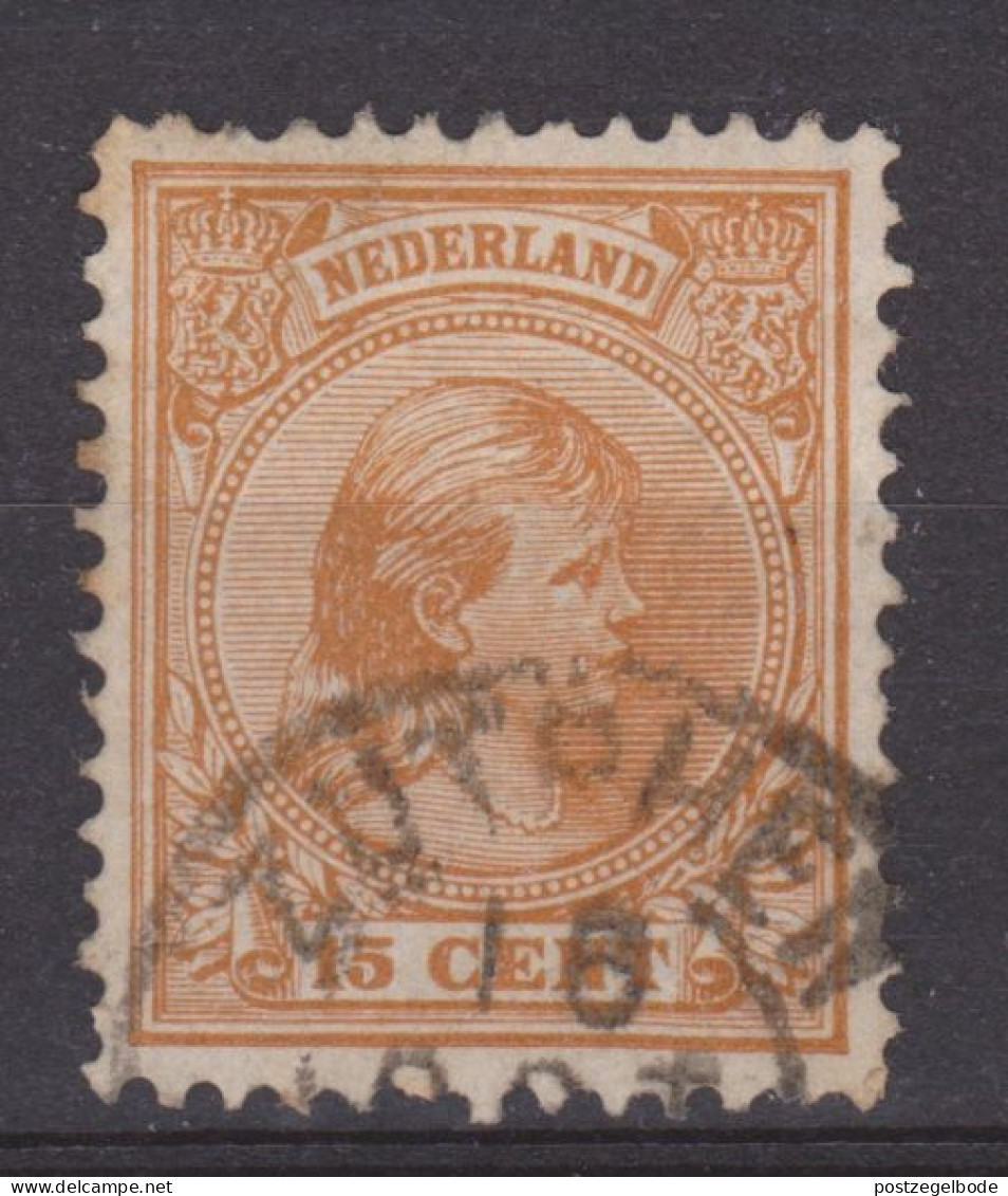 Nederland Netherlands Pays Bas Niederlande Holanda 39 CANCEL ZUTPHEN Kleinrond ; Wilhelmina 1891 - Oblitérés