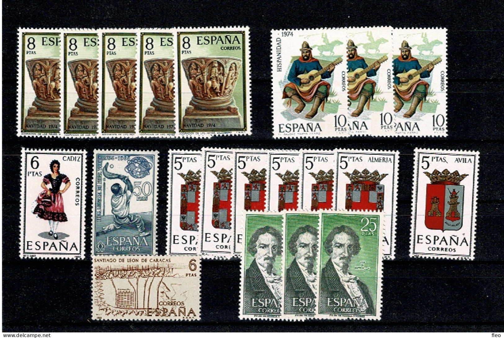 1968/1974 ESPANA LOT** - Collections