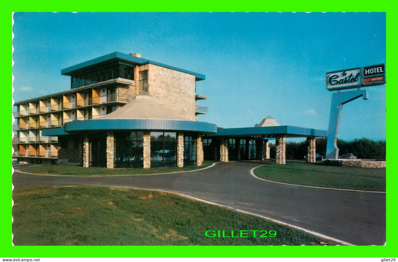 GRANBY, QUÉBEC - LE CASTEL DE L'ESTRIE HOTEL - ÉCRITE - UNIC - - Granby