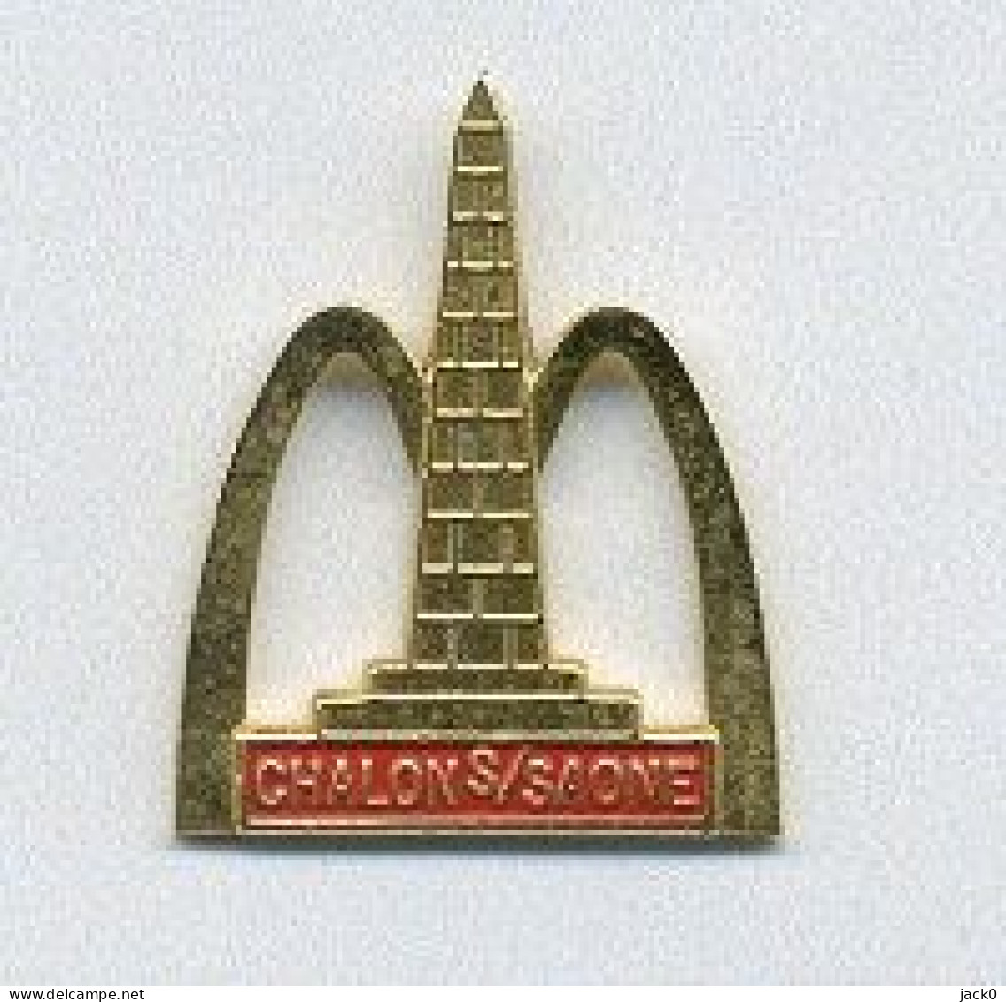 Pin's  Ville,  Rstaurant  Rapide  Mac  Do  à  CHALON  SUR  SAÔNE  ( 71 ) - McDonald's