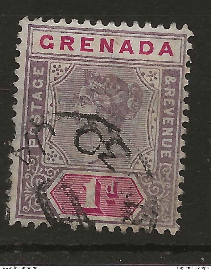 Grenada, 1895, SG  49, Used, Wmk Crown CA - Grenada (...-1974)