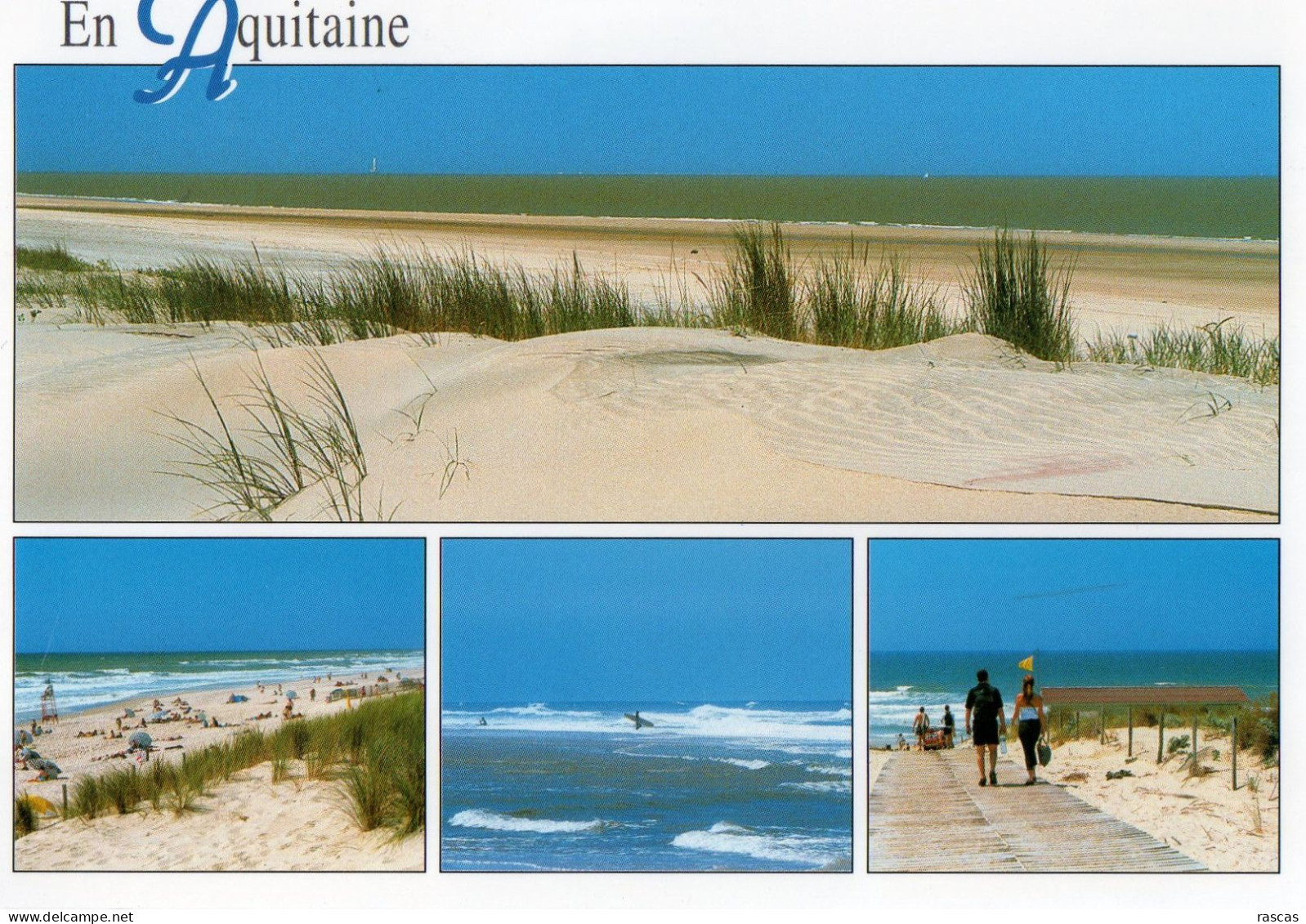 CPM - AQUITAINE - LE LITTORAL - LES PLAGES - Aquitaine