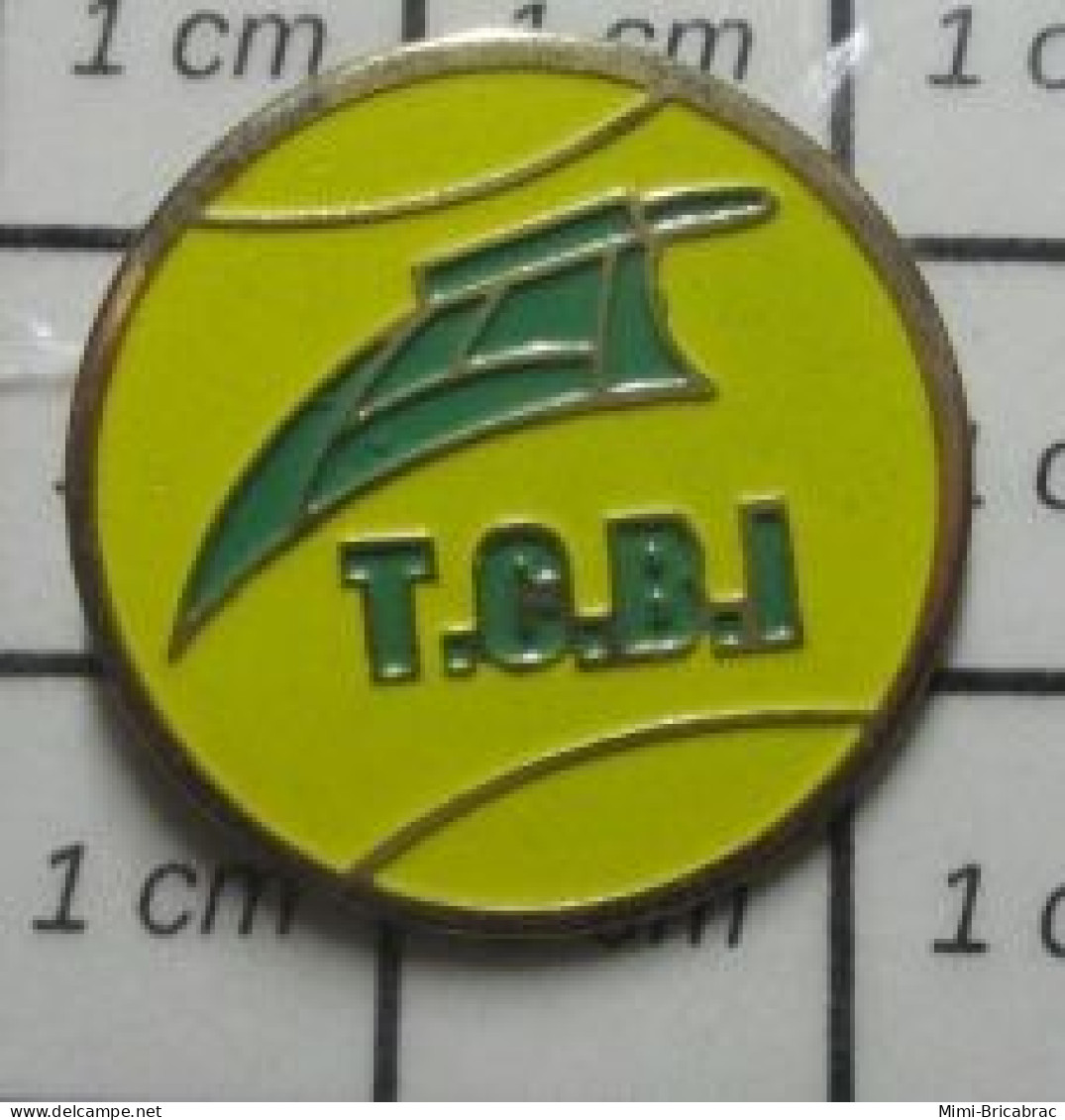 321 Pin's Pins : BEAU ET RARE / SPORTS / TENNIS CLUB TCBI - Tennis