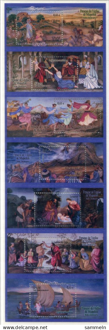 SAINT-PIERRE ET MIQUELON - 1162-1168 KB Mnh - Religion - Unused Stamps