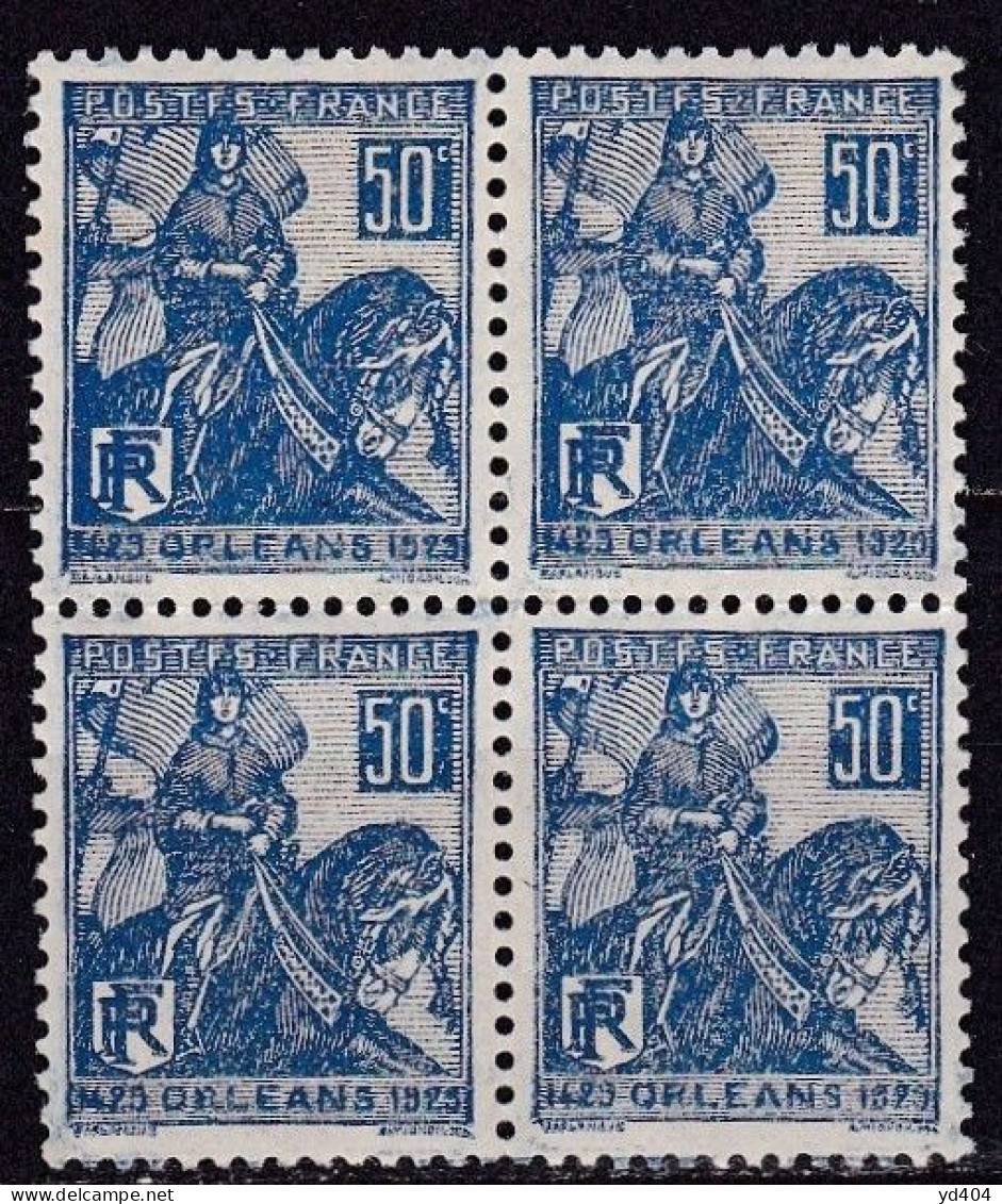 FR7055 - FRANCE – 1929 – JEANNE D’ARC - Y&T # 257 MNH - Neufs