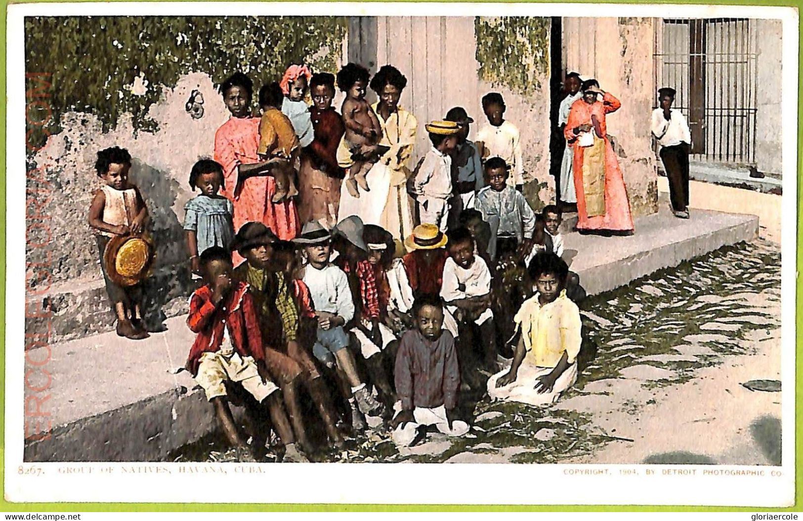 Aa5983 - CUBA- Vintage Postcard - Ethic - America