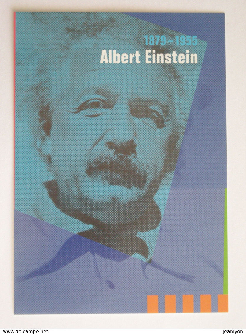 ALBERT EINSTEIN - Physicien / Prix Nobel De Physique - Portrait - Carte Postale Publicitaire - Nobel Prize Laureates