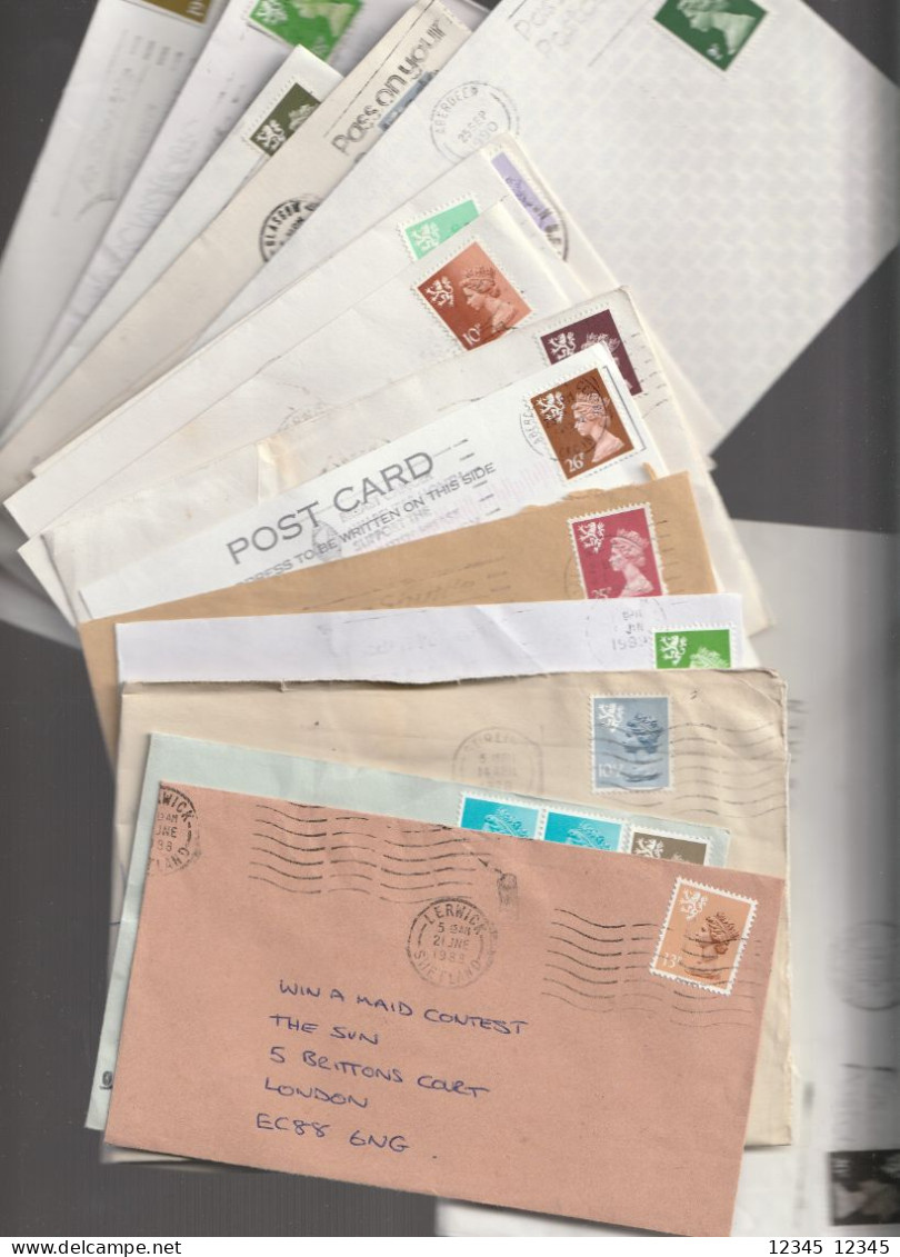 Schotland, 17 Envelopes - Ecosse