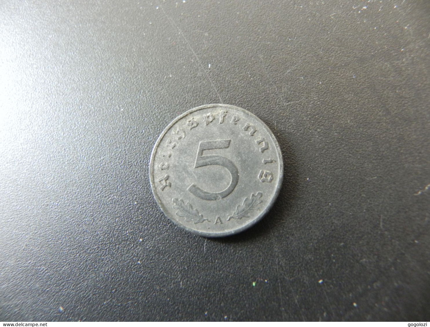 Deutschland Germany 5 Reichspfennig 1940 A - 5 Reichspfennig