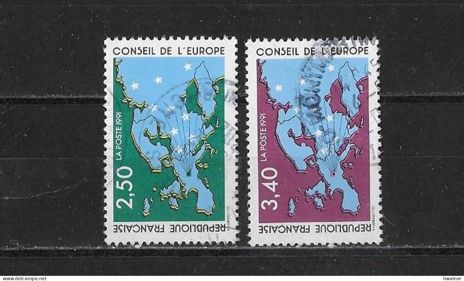 France Yv. Service 106 Et 107 O. - Used