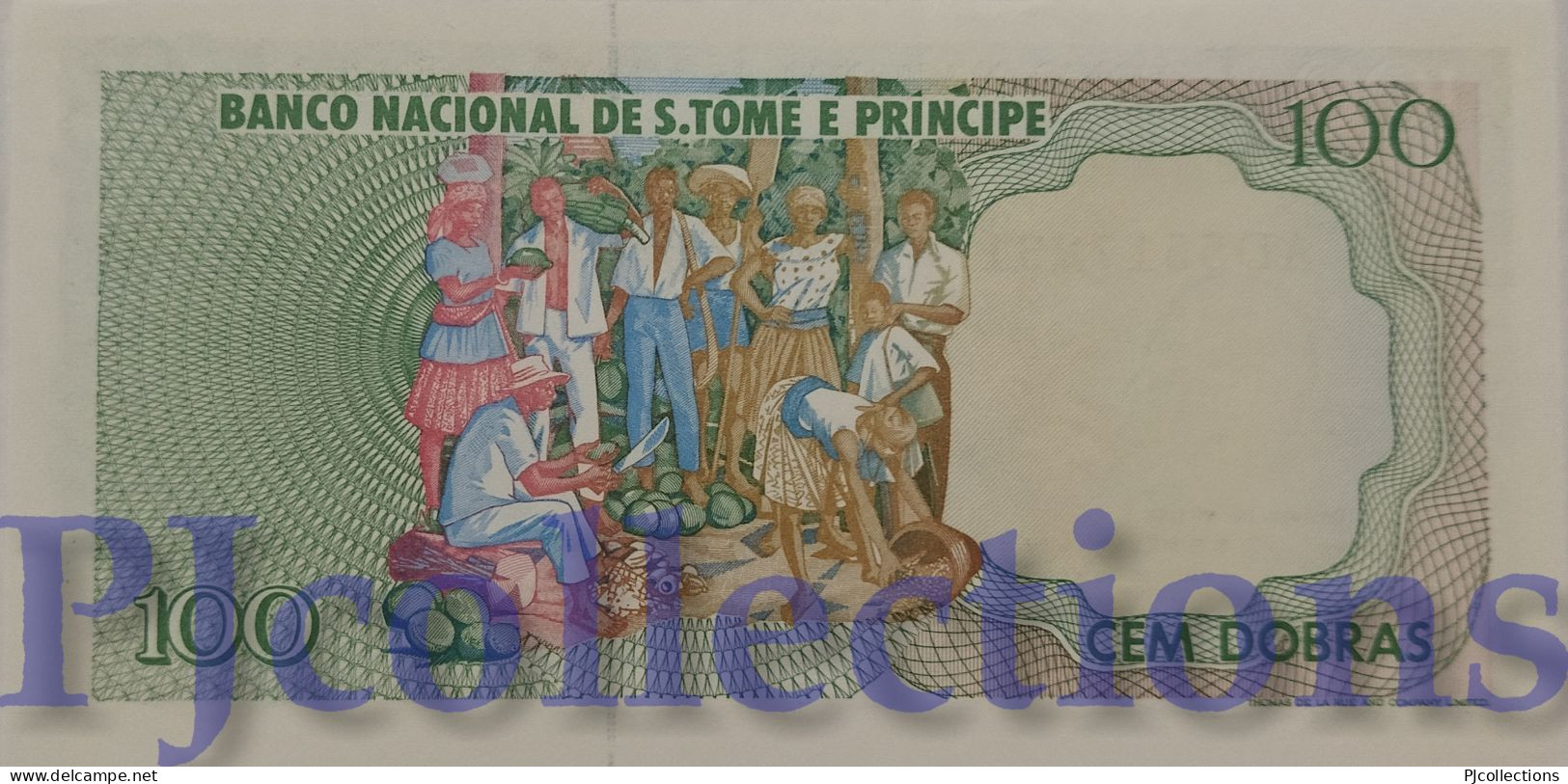 SAINT THOMAS & PRINCE 100 DOBRAS 1989 PICK 60 AUNC - Sao Tome En Principe