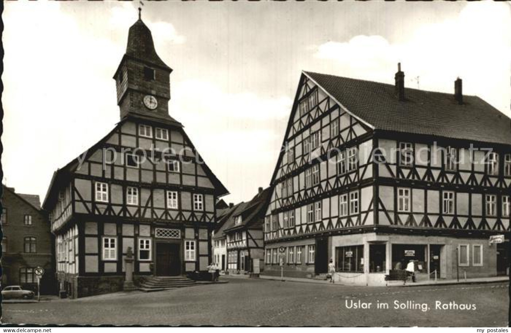 72498657 Uslar Solling Rathaus Fachwerkhaus Uslar - Uslar