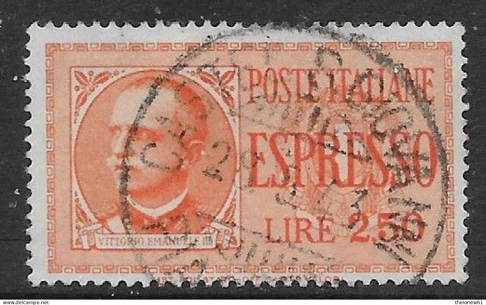 Italia Italy 1932 Regno Effigie Espressi L.2,50 Sa N.E16 US - Posta Espresso