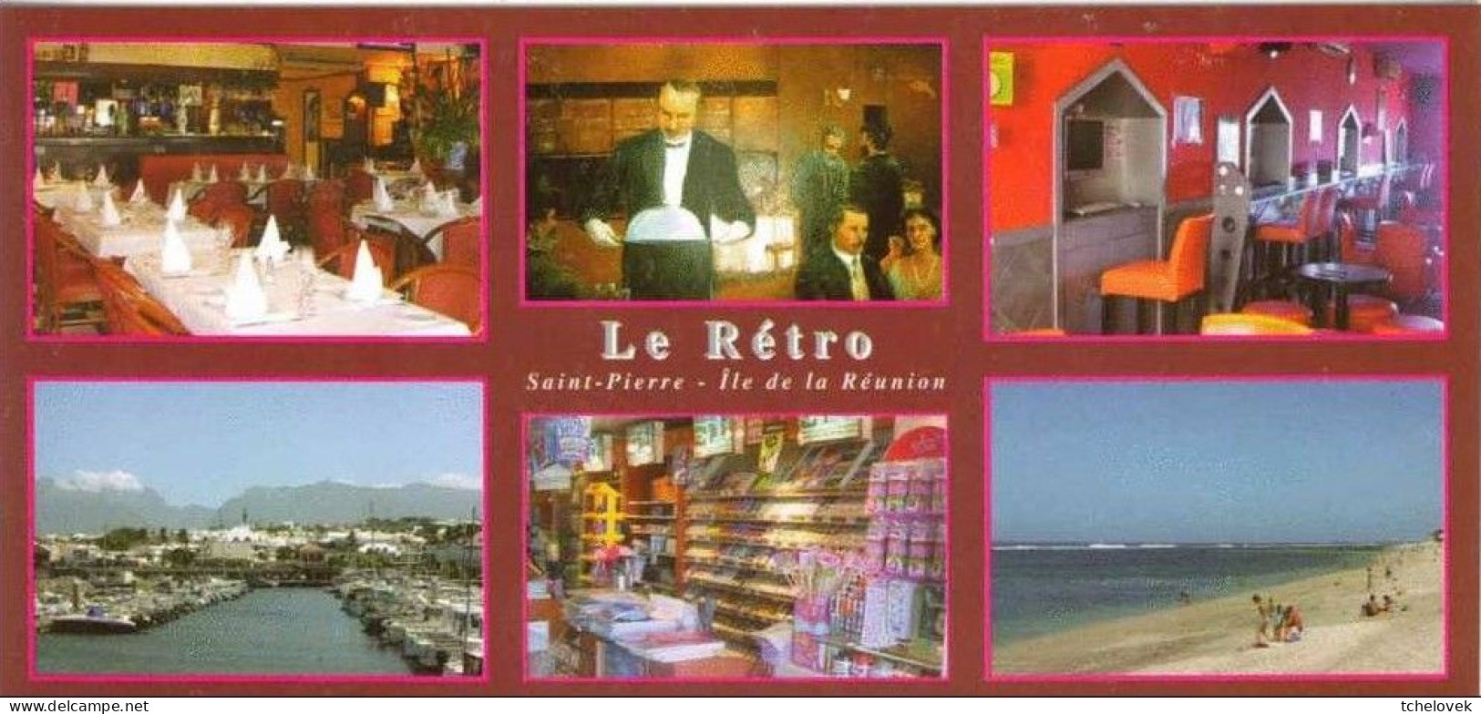 Ile De La Reunion St Pierre. CPM Le Retro Brasserie Bar Cyber Cafe - Saint Pierre