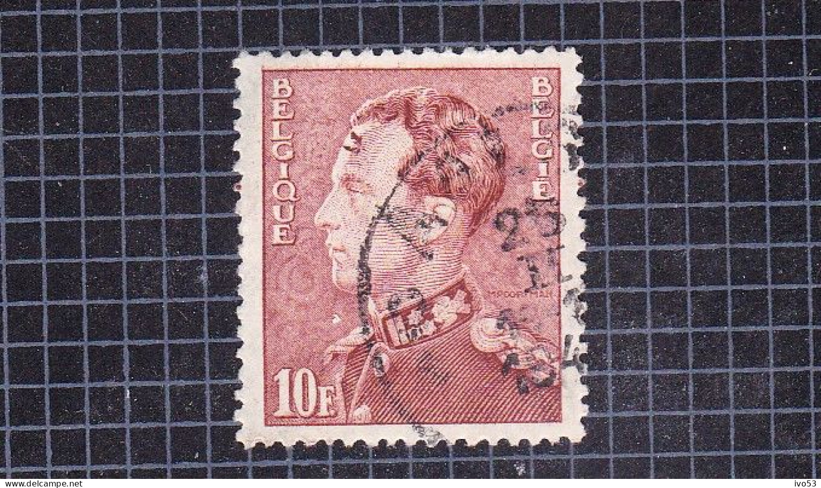 1936 Nr 434A Gestempeld,zonder Gom, Zegel Uit Reeks Poortman. - 1936-51 Poortman