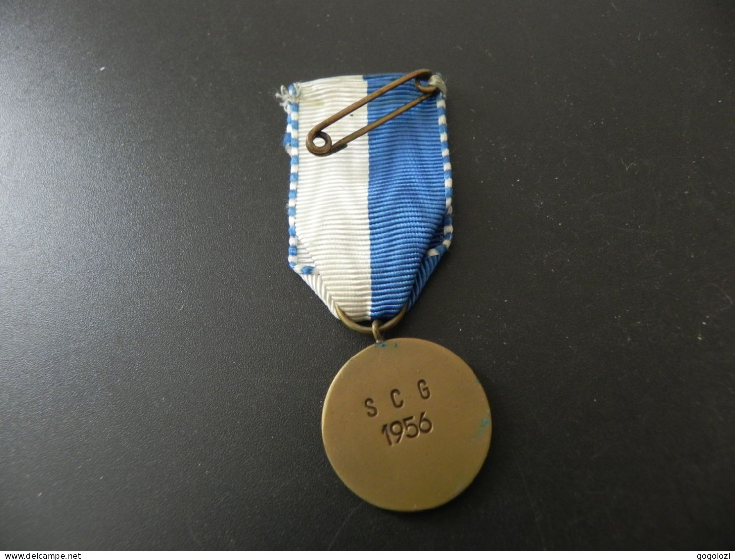 Medaille Medal - Schweiz Suisse Switzerland - Ski Club 1956 - Andere & Zonder Classificatie