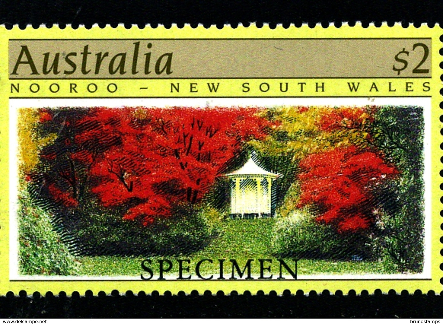 AUSTRALIA - 1993  $  2  NOOROO  SPECIMEN  OVERPRINTED  MINT NH - Abarten Und Kuriositäten