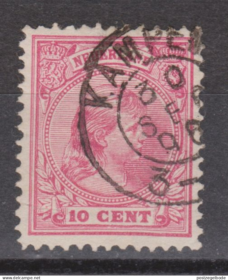NVPH Nederland Netherlands Pays Bas Niederlande Holanda 37 CANCEL KAMPEN Kleinrond ; Wilhelmina 1891 - Used Stamps