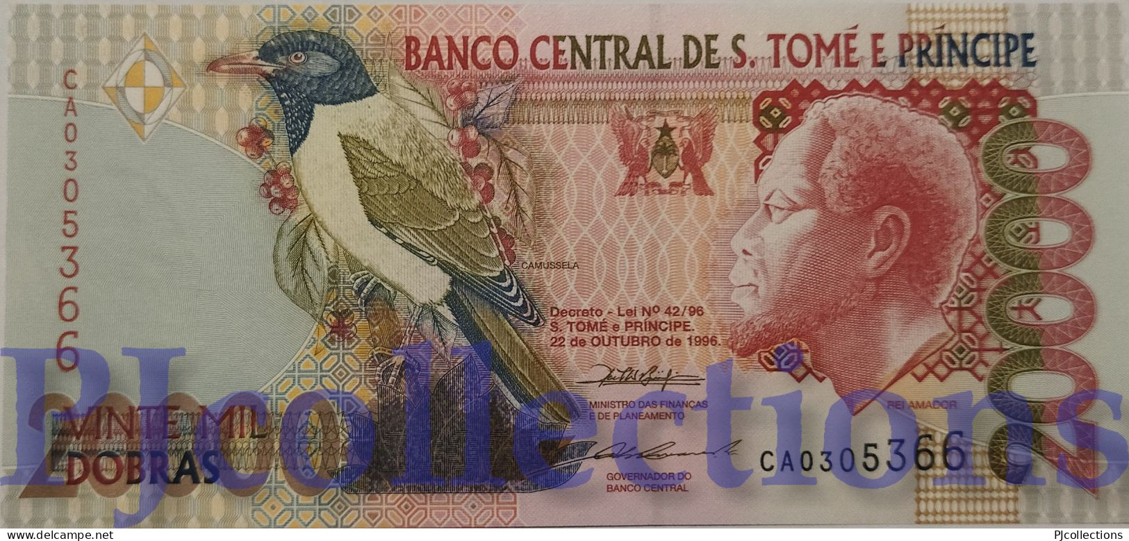 SAINT THOMAS & PRINCE 20000 DOBRAS 1996 PICK 67a UNC - Sao Tomé Et Principe