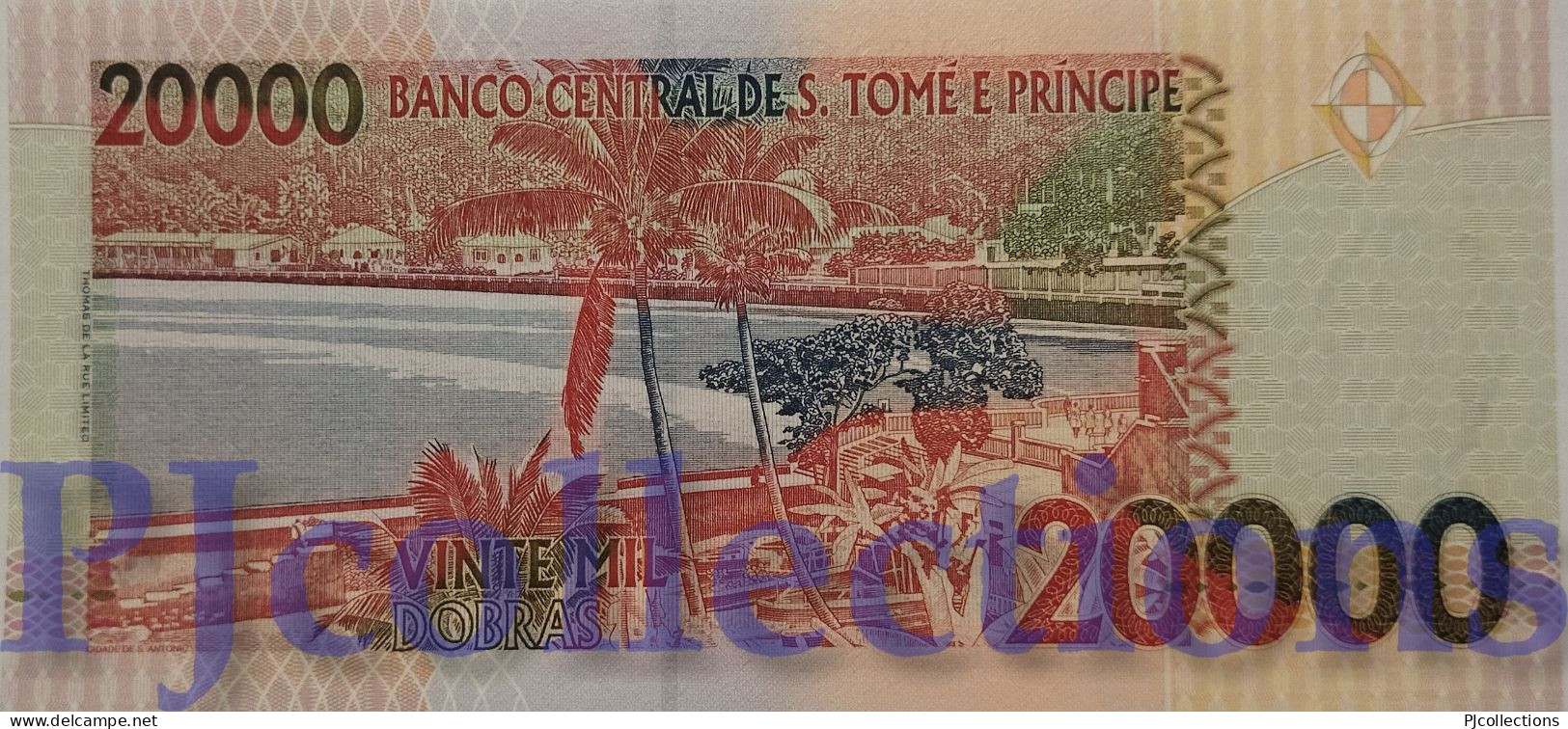 SAINT THOMAS & PRINCE 20000 DOBRAS 1996 PICK 67a UNC - Sao Tomé Et Principe