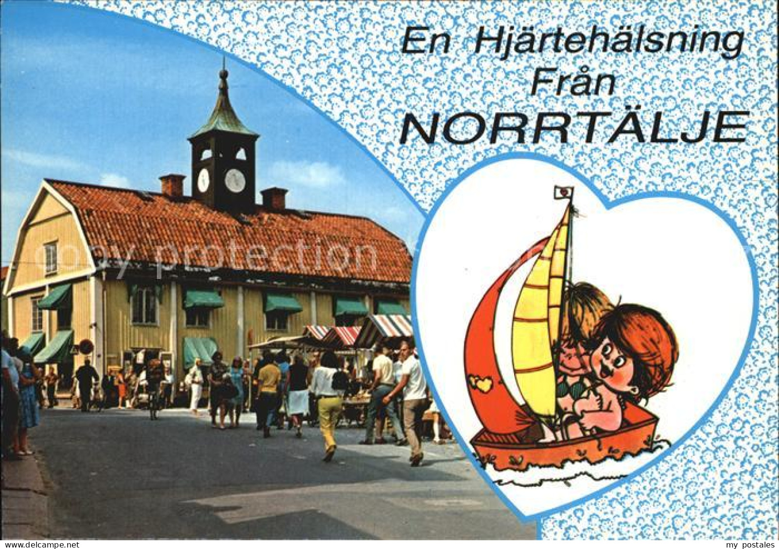 72497189 Norrtaelje Markt Rathaus Norrtaelje - Suède