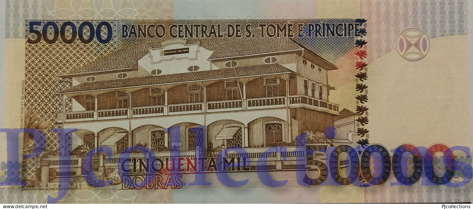 SAINT THOMAS & PRINCE 50000 DOBRAS 1996 PICK 68b UNC - San Tomé E Principe