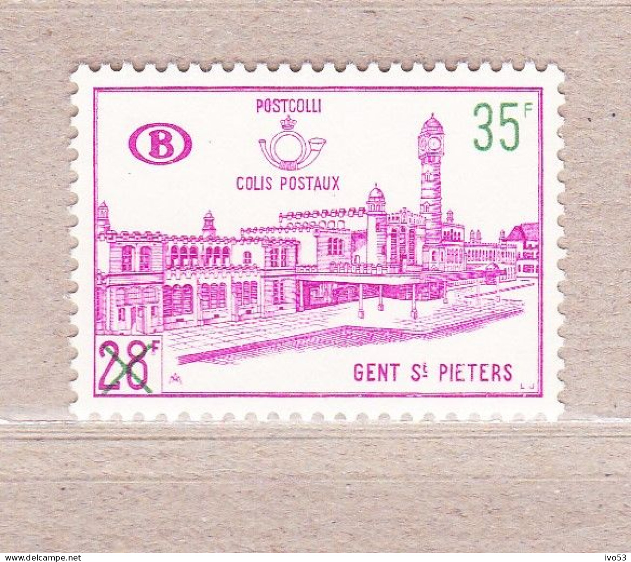 1965 TR377** Zonder Scharnier.Station Gent St.Pieters,nieuwe Waarde.OBP 5 Euro. - Ungebraucht