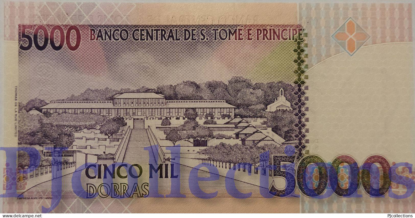 SAINT THOMAS & PRINCE 5000 DOBRAS 1996 PICK 65b UNC - São Tomé U. Príncipe