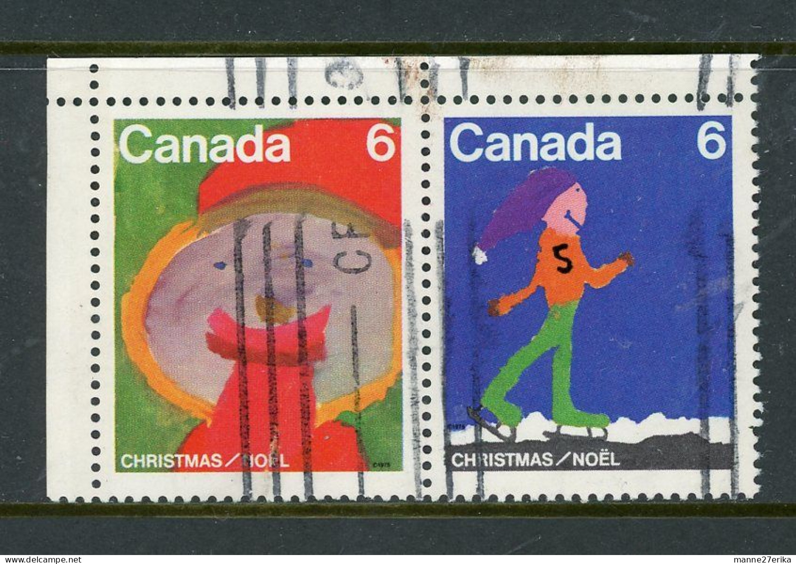 Canada USED 1975 Christmas - Gebraucht