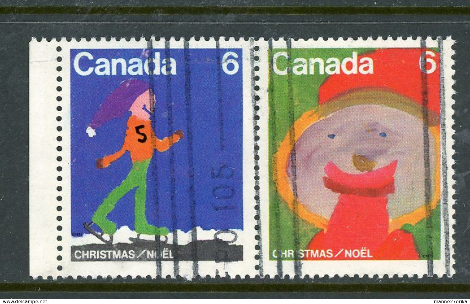 Canada USED 1975 Christmas - Gebruikt