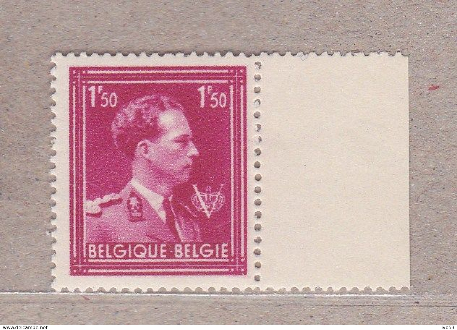 1944 Nr 691** Zonder Scharnier,zegel Uit Reeks Leopold III. - 1936-1957 Open Collar