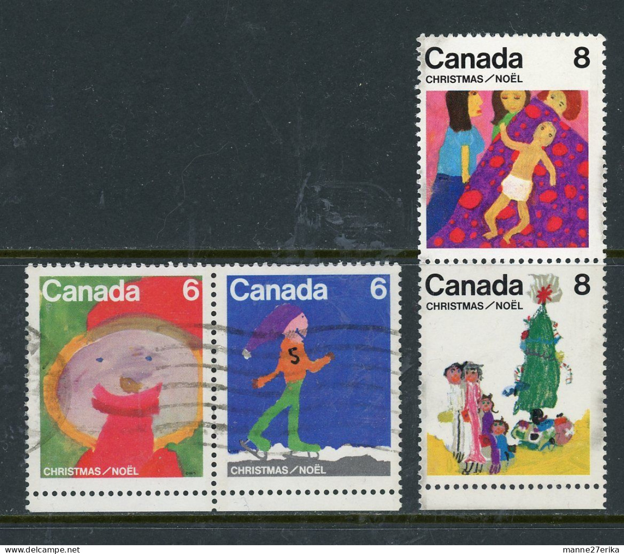 Canada USED 1975 Christmas - Gebruikt
