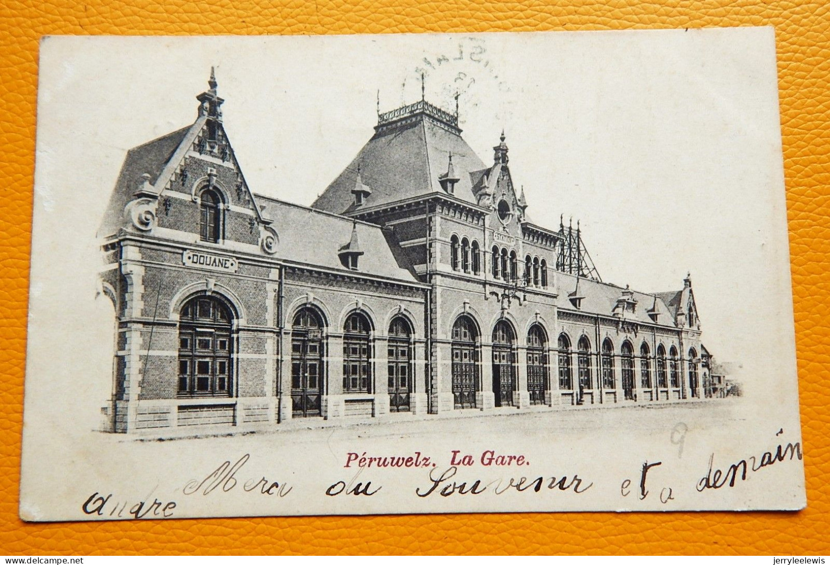 PERUWELZ  -  La Gare   -  1904 - Péruwelz