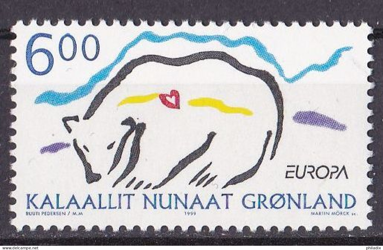 Grönland Marke Von 1999 **/MNH (A4-17) - Ungebraucht