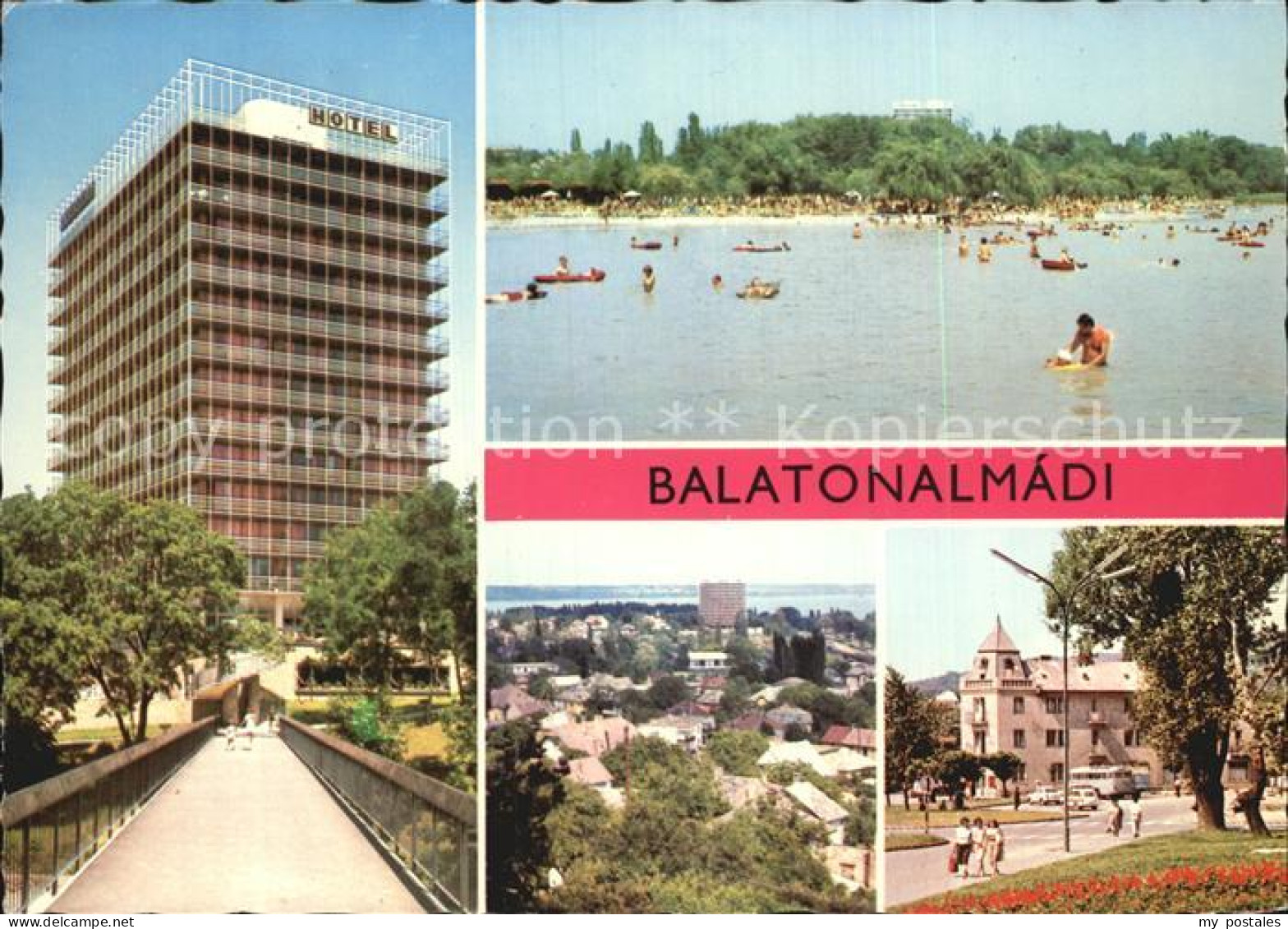 72495835 Balatonalmadi Hotel Badestrand Teilansichten Balatonalmadi - Ungarn