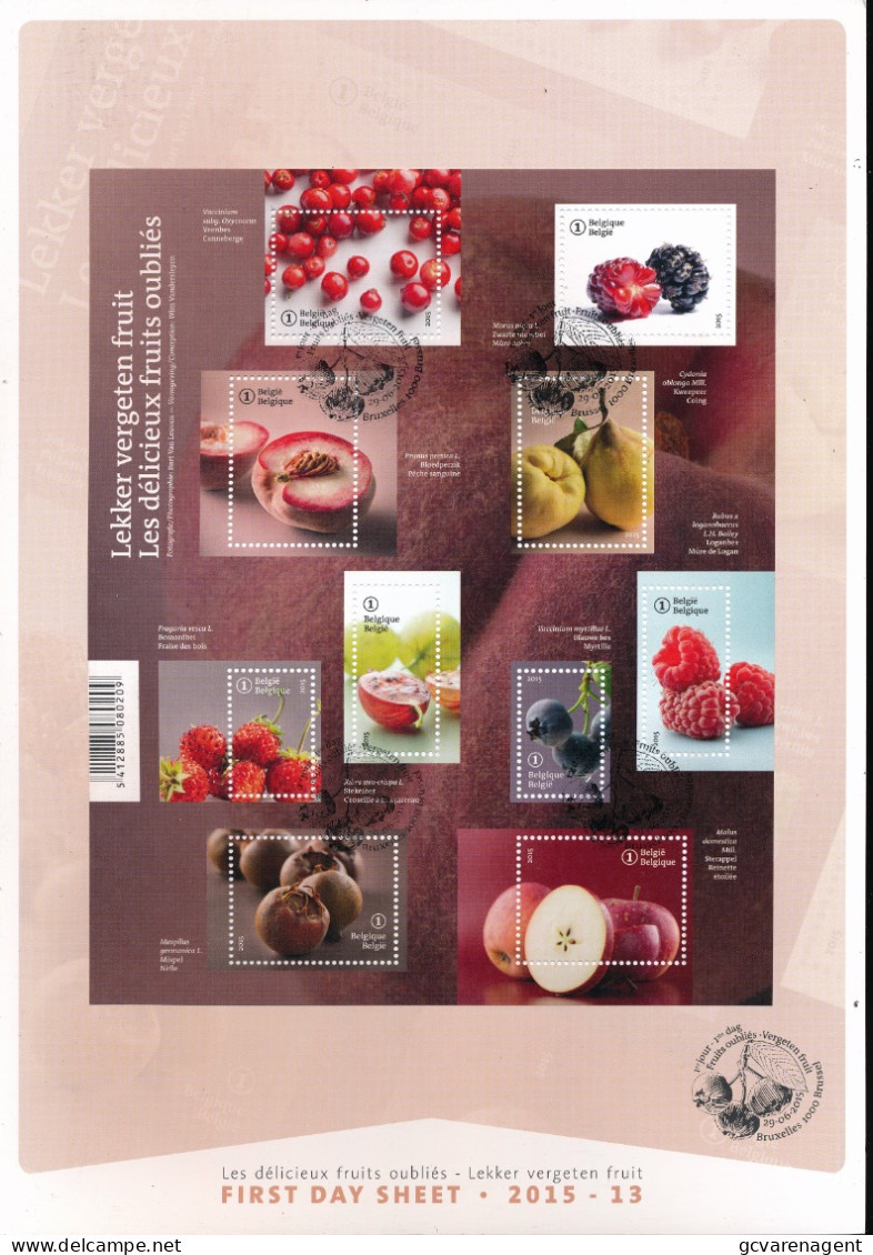 BL230 - FDS - Lekker Vergeten Fruit - Les Délicieux Fruits Oubliés - Veenbes - Kweepeer - Stekelbes - Myrtille - Néflier - 2011-2020