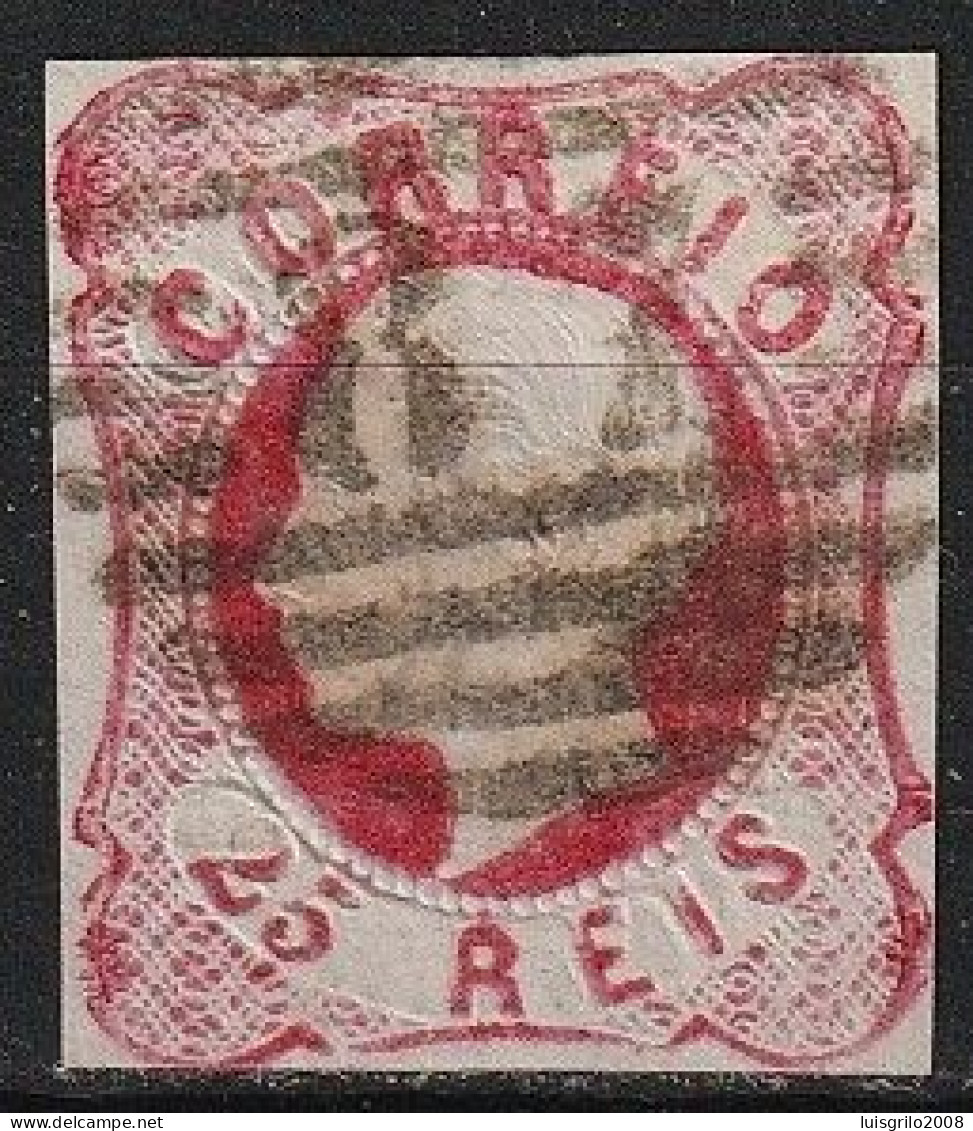 Marcofilia, Carimbos Numéricos Barras - 87 FIGUEIRA DA FOZ -|- Grau De Raridade * - 1853 - 1ª Reforma - Postmark Collection