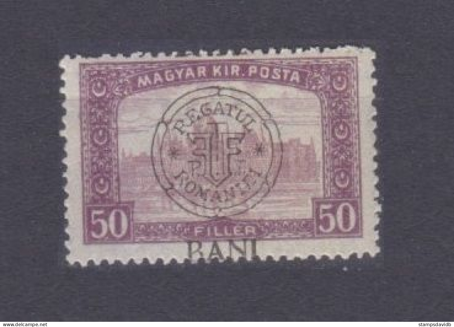 1919 Hungary New Romania 37 I Overprint - Hungary # 200 - Ungebraucht