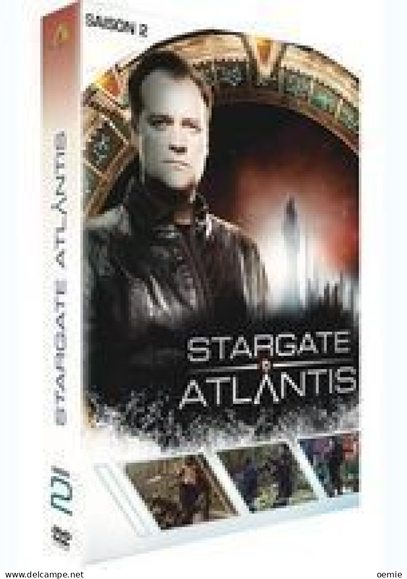 STARGATE ATLANTIS     L 'INTEGRAL DE LA SAISON  2   ( 5  DVD  )  20  EPISODES  DE 45 Mm - Sciences-Fictions Et Fantaisie