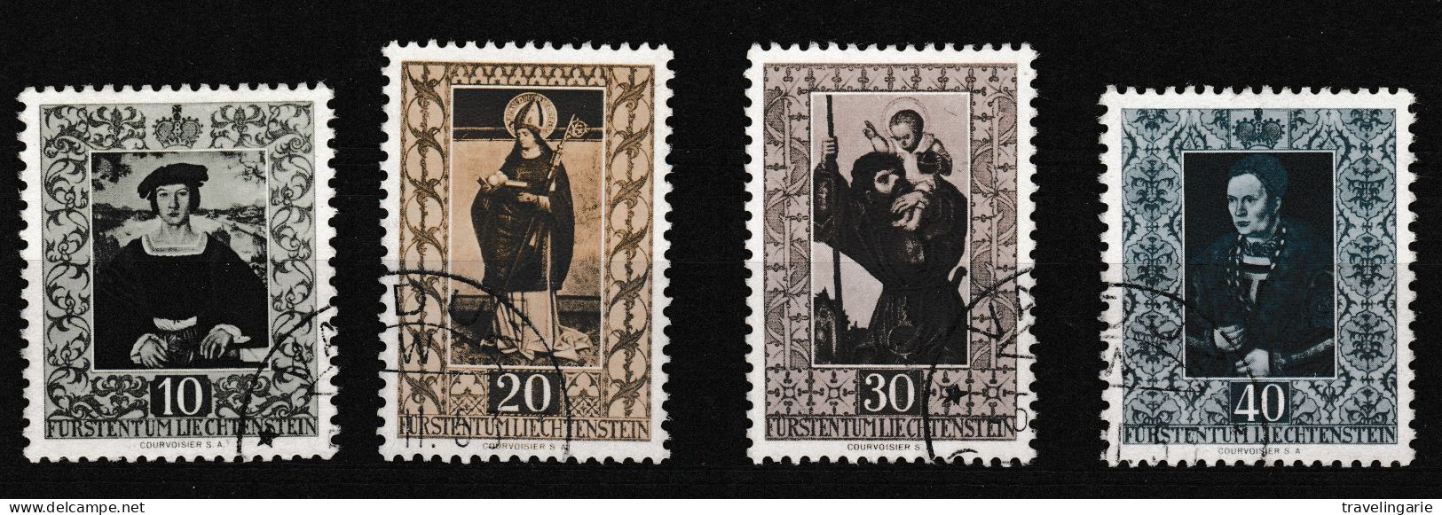 Liechtenstein 1952 Paintings  ° Used - Used Stamps