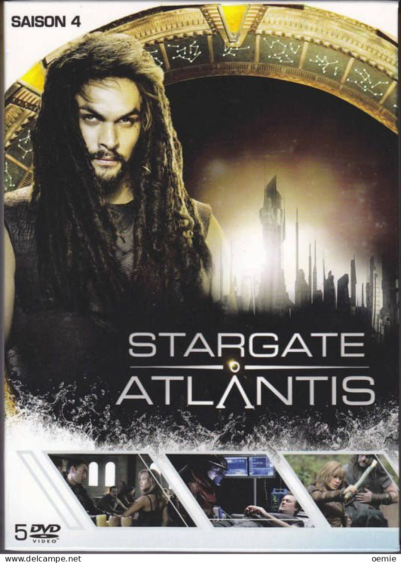 STARGATE ATLANTIS     L 'INTEGRAL DE LA SAISON  4   ( 5  DVD  )  20  EPISODES  DE 45 Mm  NEUF SOUS CELLOPHANE - Sciences-Fictions Et Fantaisie