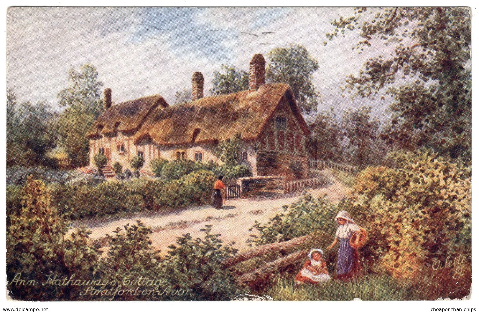 STRATFORD-on-AVON - Ann Hathaway's Cottage - Tuck Oilette 7920 - Stratford Upon Avon