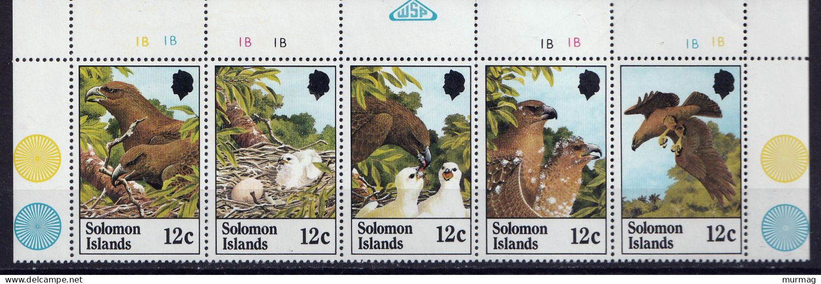 SOLOMON ISLANDS - Faune, Oiseaux, Aigle De Sanford - 1982 - MNH - Islas Salomón (1978-...)