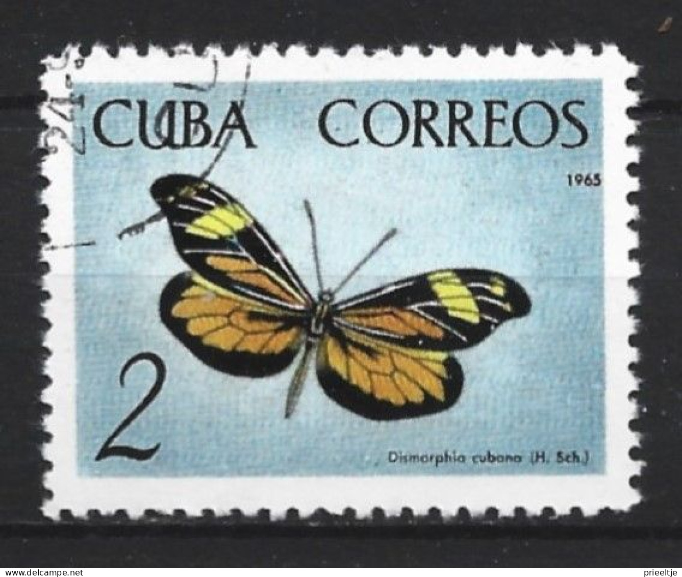 Cuba 1965 Butterfly Y.T. 884 (0) - Usati
