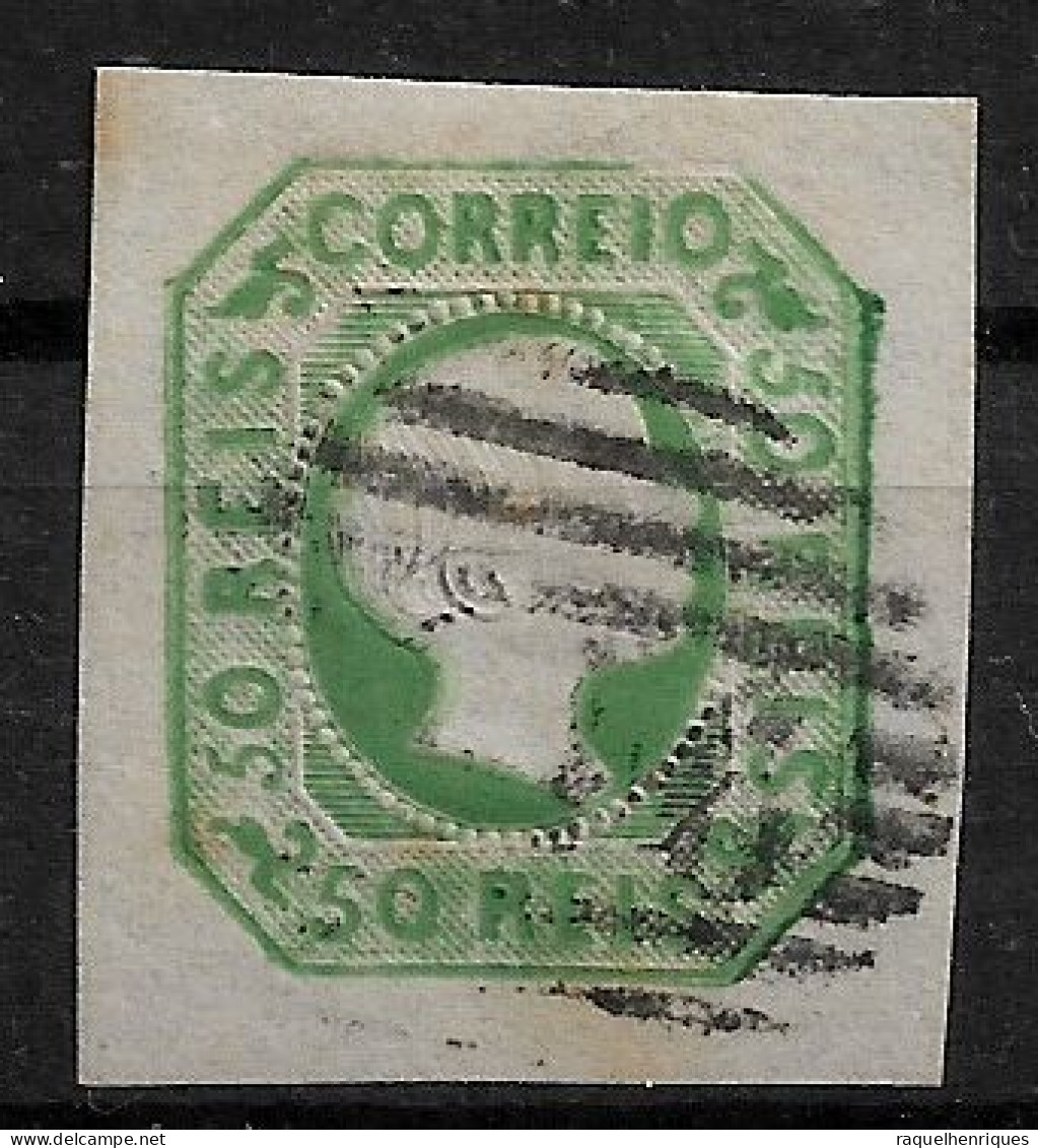 PORTUGAL 1855 D. PEDRO V 50R USED ( (NP#70-P16-L4) - Usado